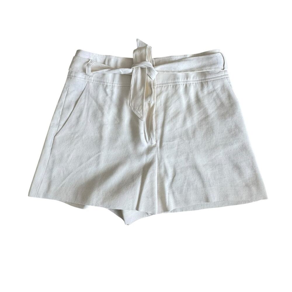 VERONICA BEARD LINEN BLEND SHORTS SIZE 10